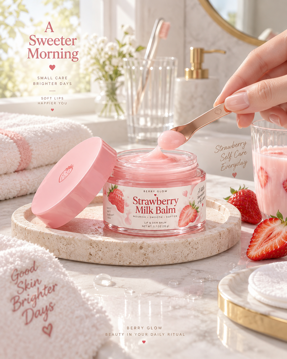 Strawberry Milk Balm