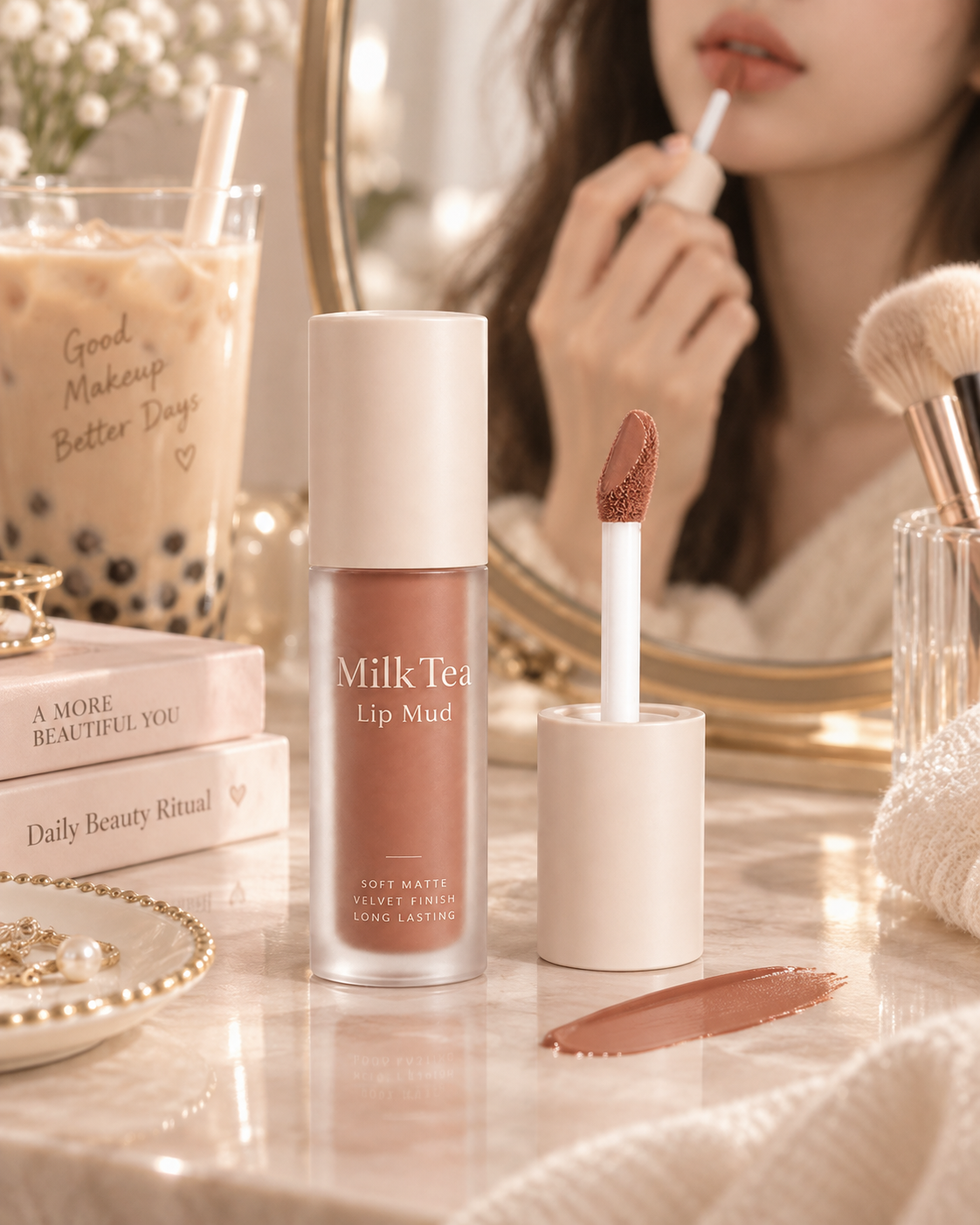Milk Tea Lip Mud