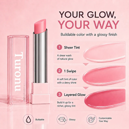 🔥Last Day Buy 1 Get 1 Free 🔥Turonu glow veil lip sheen oil balm